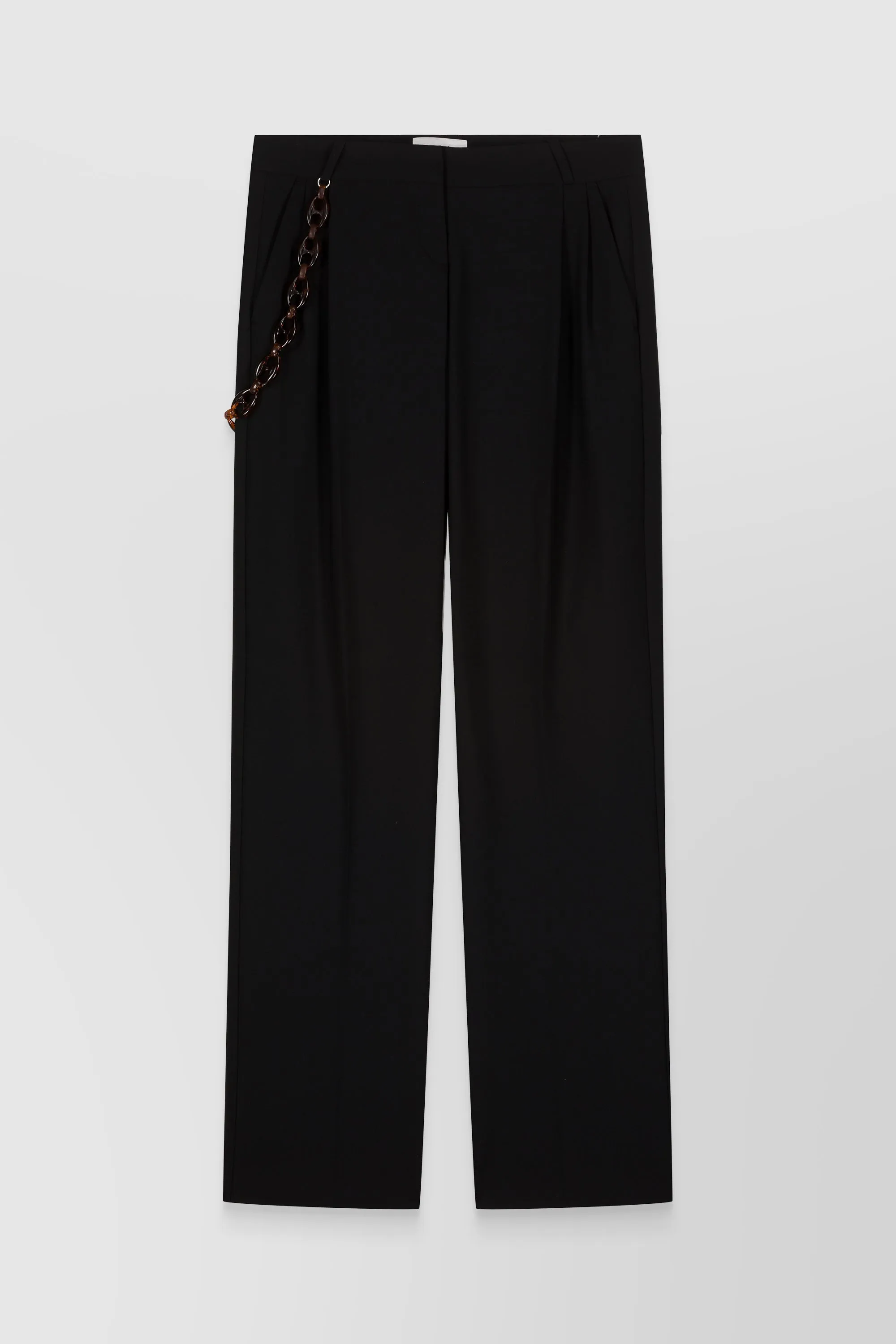 Low rise loose tailored pants sold by Renaisa product image thumbnail 5