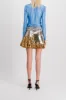 Sequin mini-skirt with buffy hem sold by Renaisa