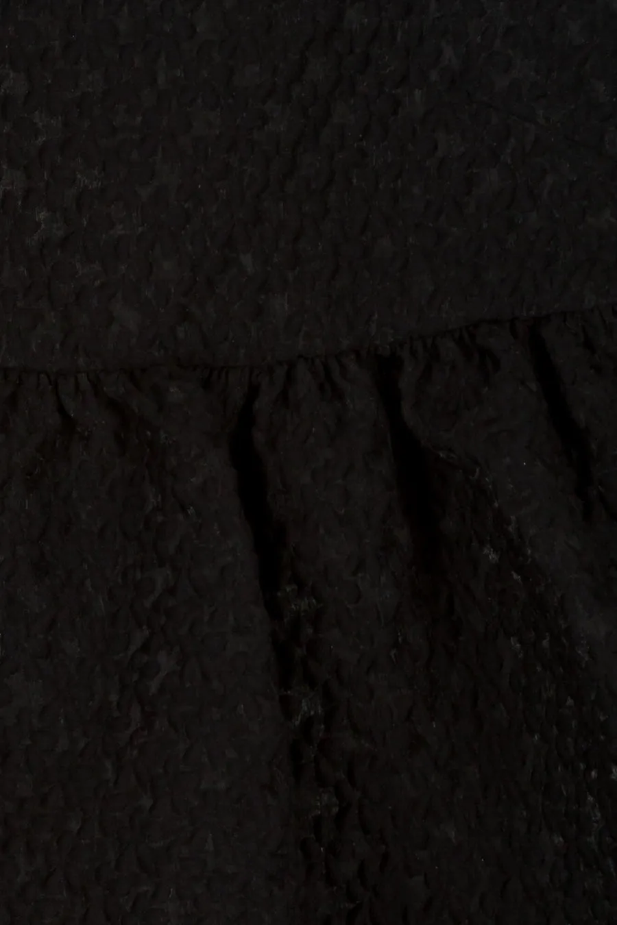 Bandeau cotton cloqué top with open back sold by Renaisa product image thumbnail 4