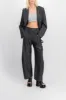 Double buttoned tailoring veste with high neck sold by Renaisa