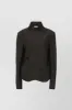 Double buttoned tailoring veste with high neck sold by Renaisa