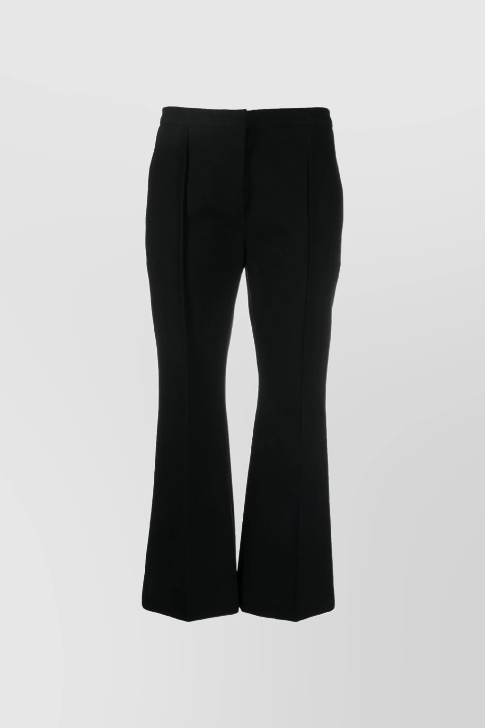 Cropped straight leg nylon-wool pants sold by Renaisa product image thumbnail 5