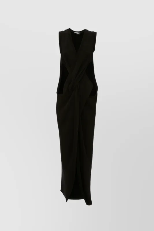 Twisted cut-out maxi dress sold by Renaisa