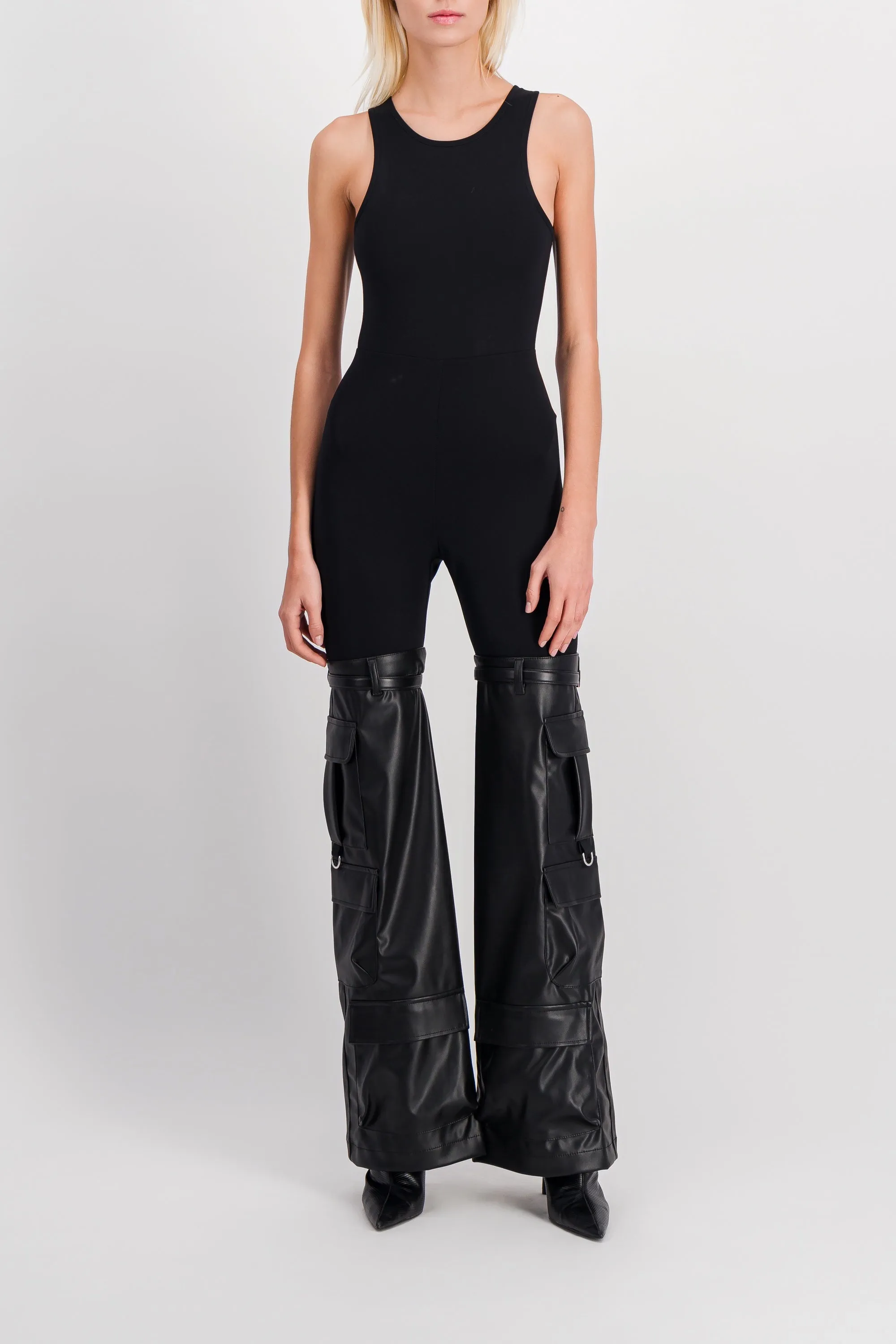 Sleeveless hybrid jumpsuit | Parallel