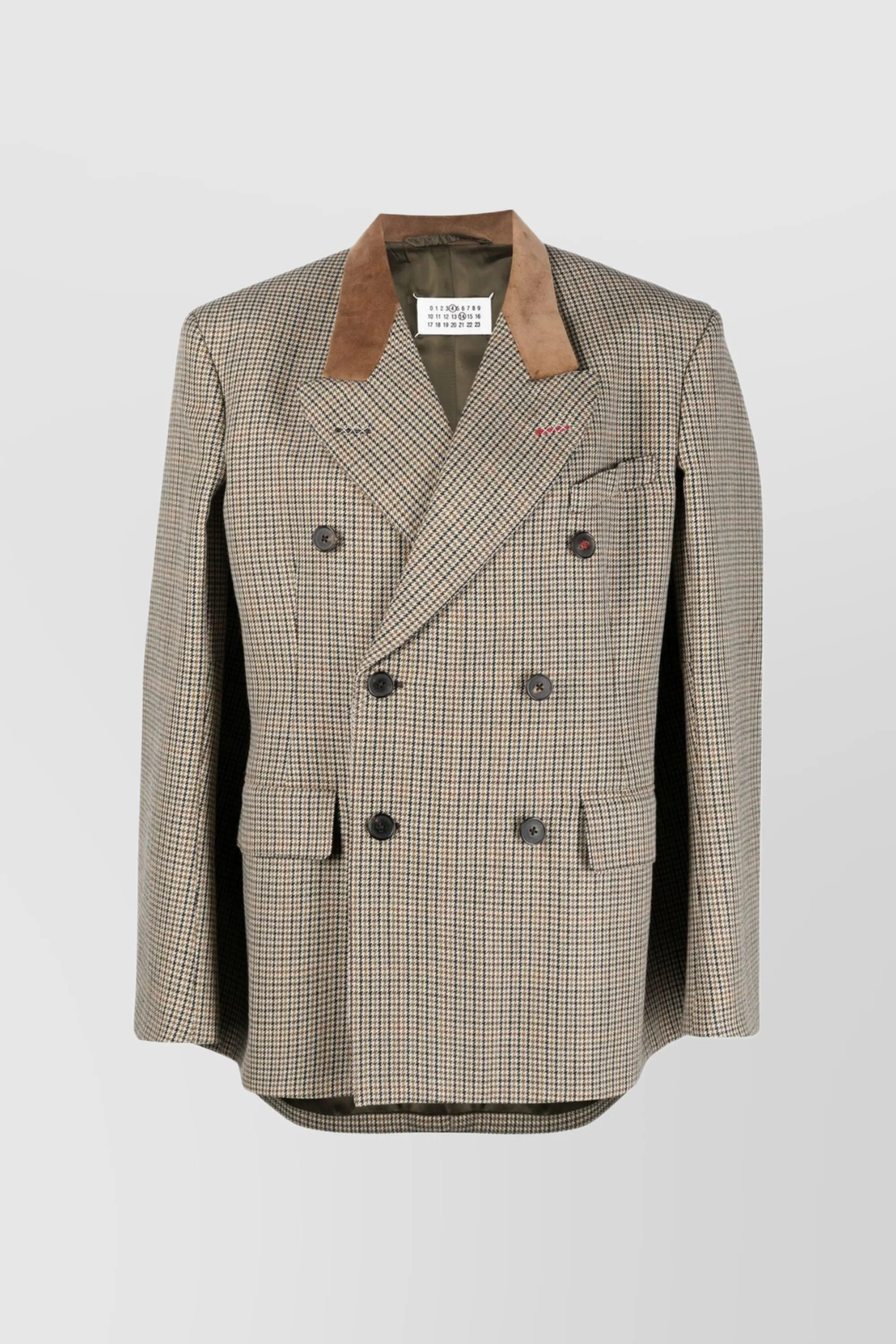 Double breasted cape blazer sold by Renaisa product image thumbnail 5