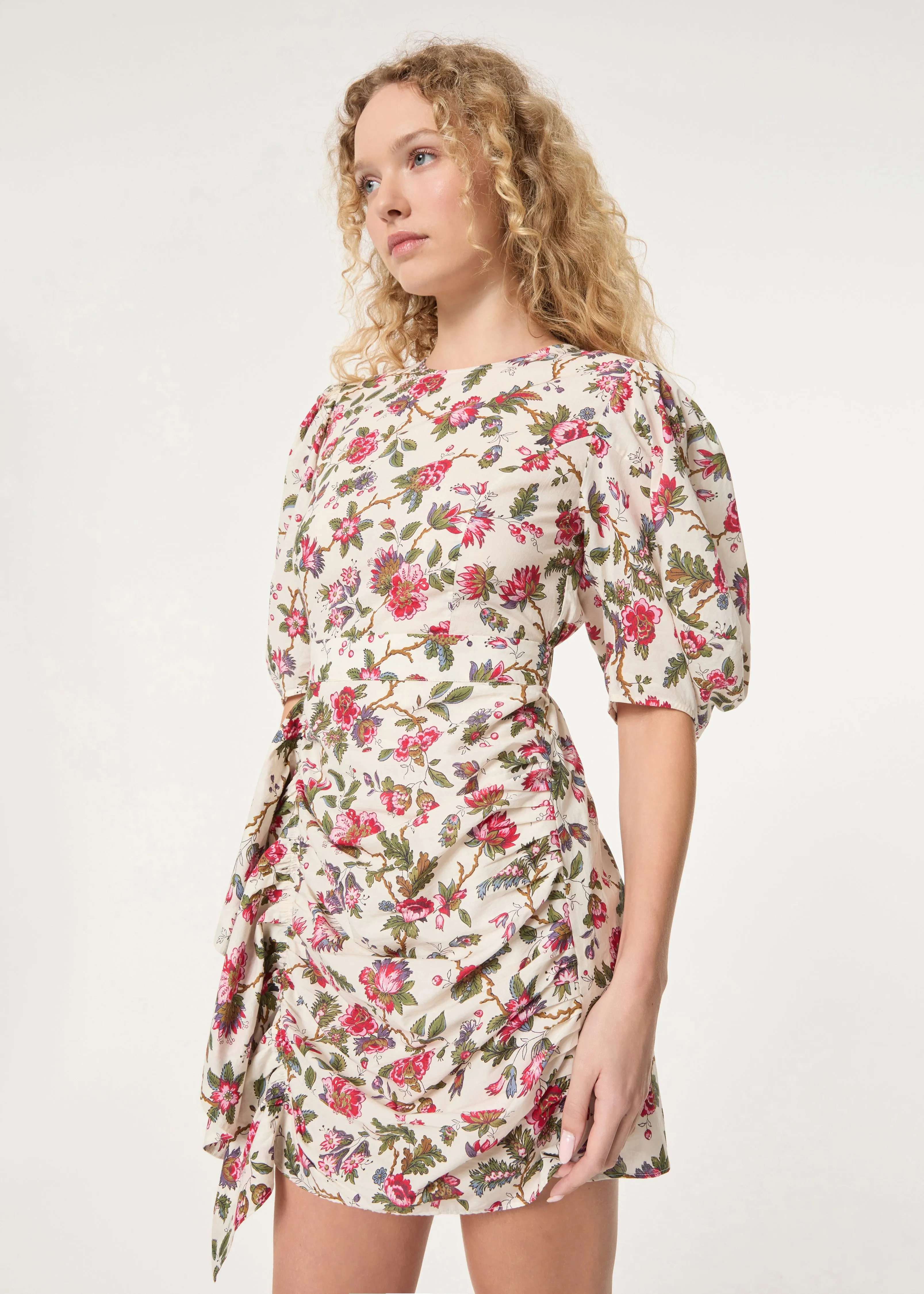 Pia Dress | Macadamia Morlaix Fleur sold by Rhode product image thumbnail 2