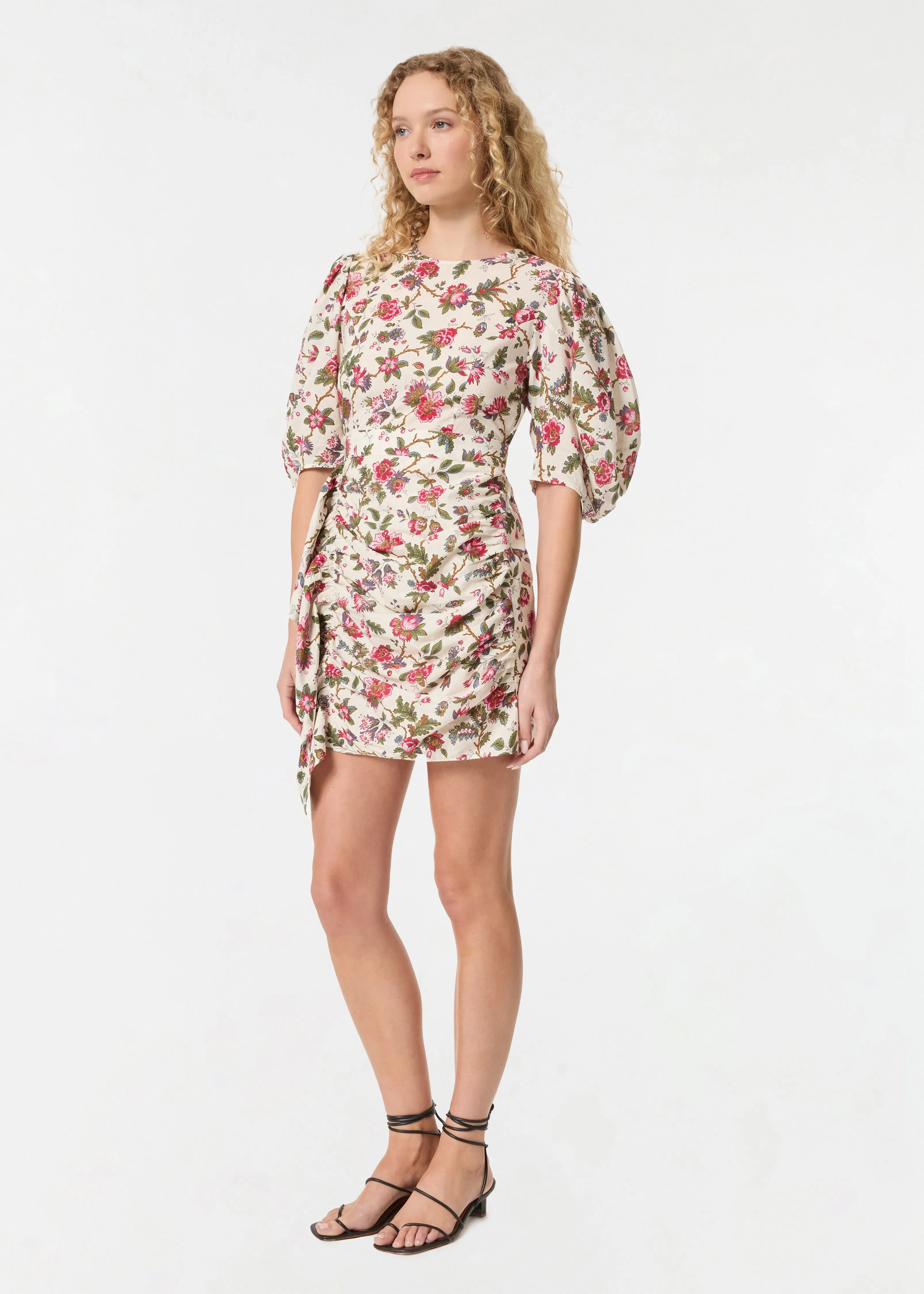 Pia Dress | Macadamia Morlaix Fleur sold by Rhode product image thumbnail 3