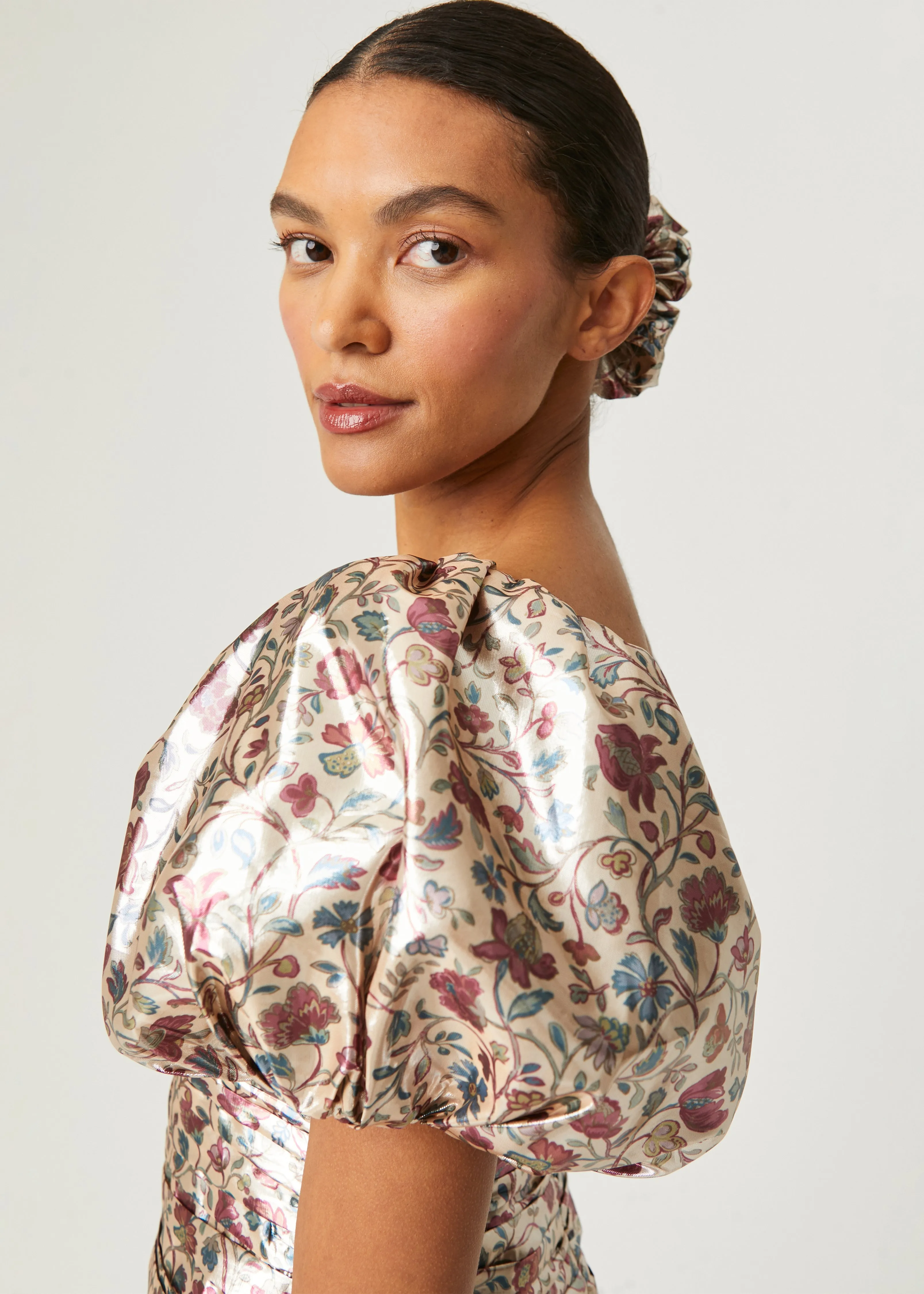 Suzette Dress | Cream Vichy Rose sold by Rhode product image thumbnail 3