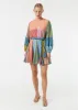 Ella Dress | Multi Stripe Patchwork sold by Rhode
