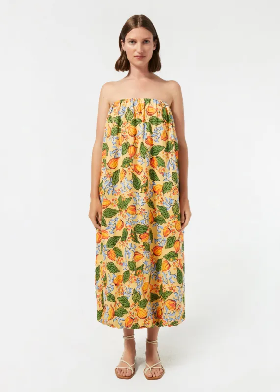 Linen Tatum Dress | Capri Orchard made by Rhode