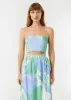 Linen Dina Top | Periwinkle Deco Surf Grande sold by Rhode