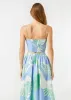 Linen Dina Top | Periwinkle Deco Surf Grande sold by Rhode