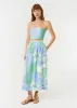 Linen Dina Top | Periwinkle Deco Surf Grande sold by Rhode