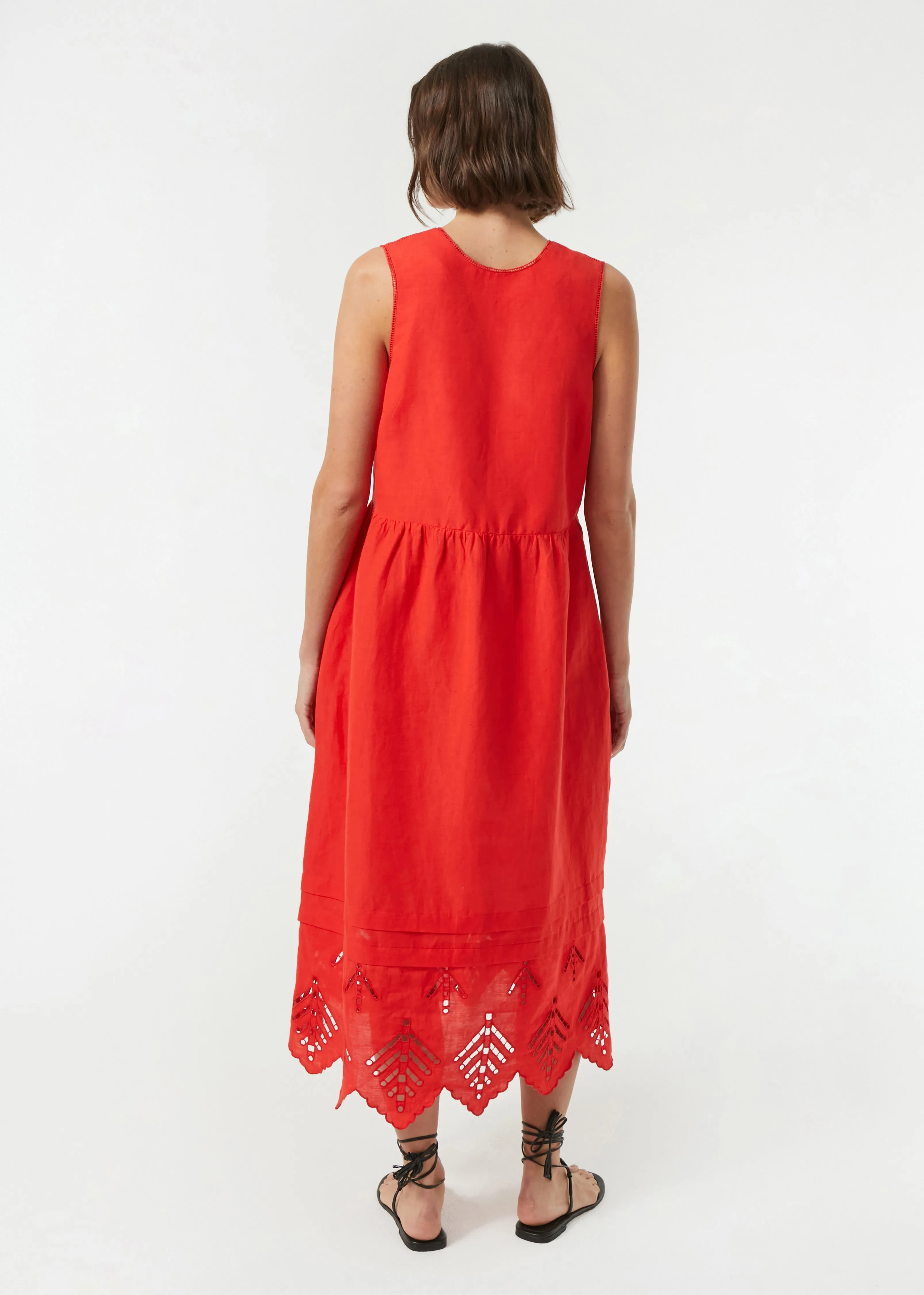 Aya Dress | Scarlet Eyelet sold by Rhode product image thumbnail 5