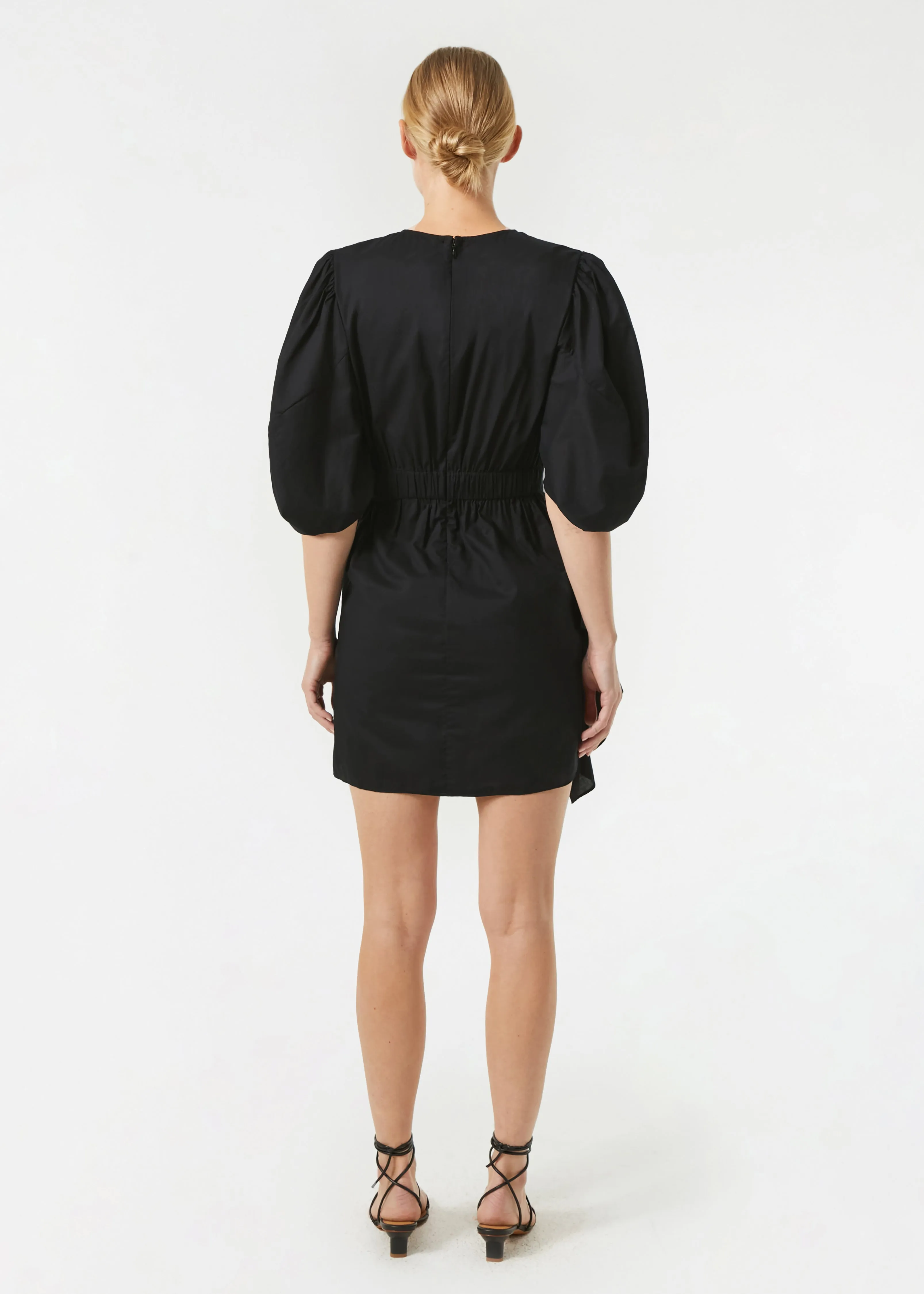 Cotton Pia Dress | Black sold by Rhode product image thumbnail 4