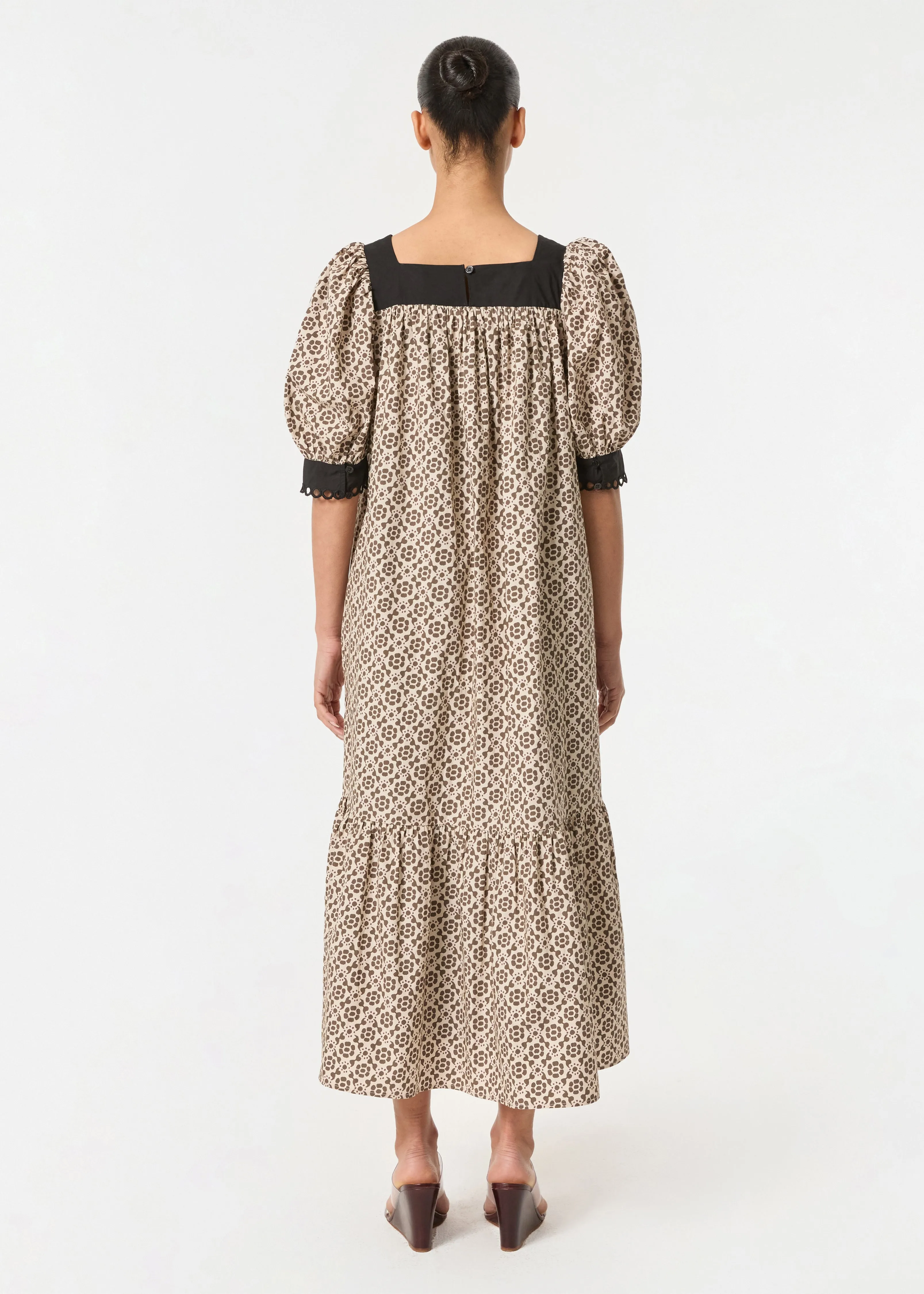 Saya Dress | Kalahari Floral Eyelet sold by Rhode product image thumbnail 5