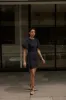 Crepe De Chine Pia Dress | Black Crepe De Chine sold by Rhode