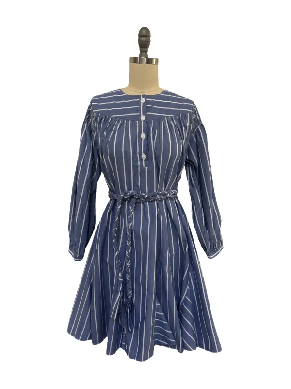 Emma Dress - Yacht Stripe made by Rhode