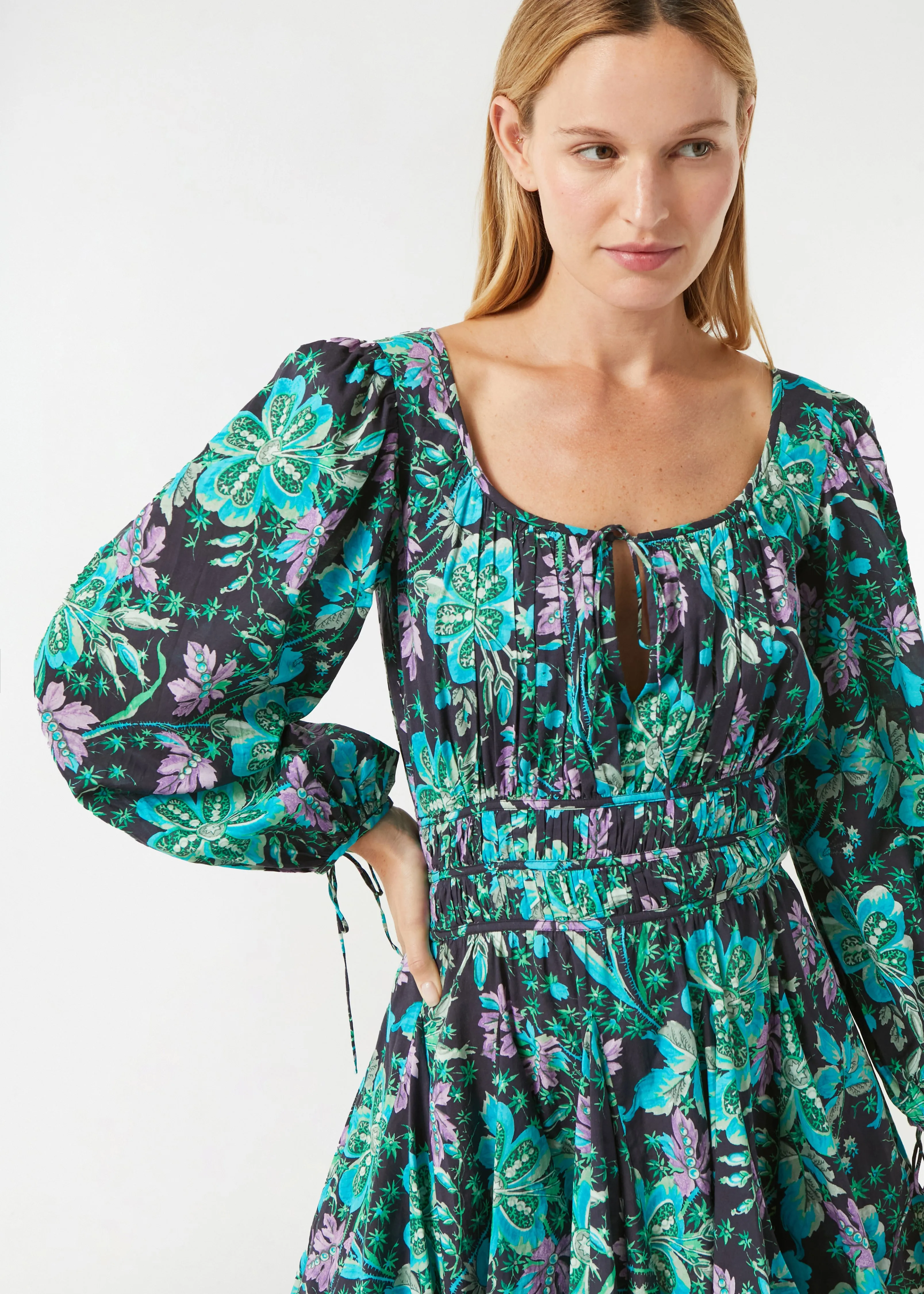 Leona Dress | Hibiscus sold by Rhode