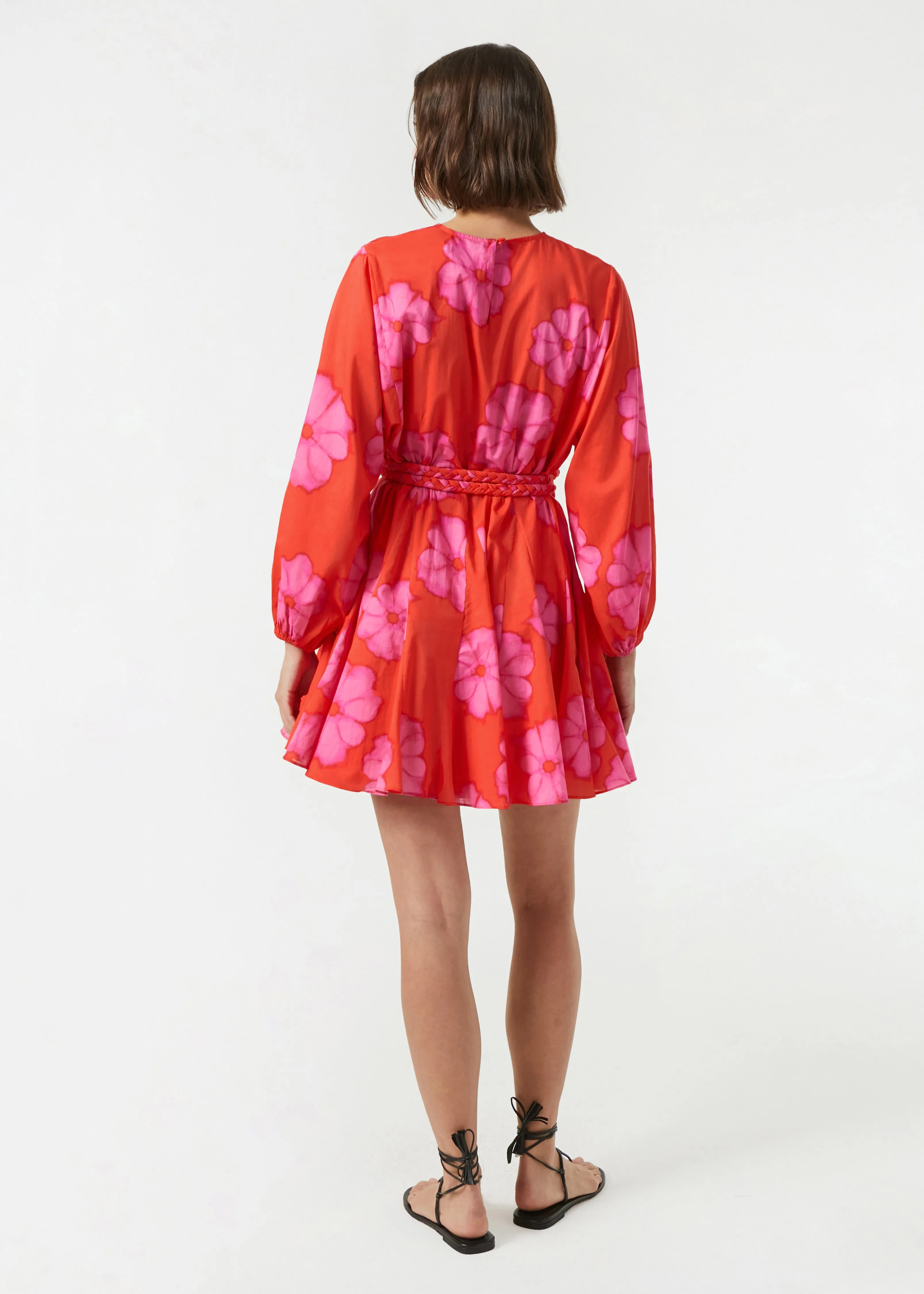 Ella Dress | Scarlet Bombay Bloom sold by Rhode product image thumbnail 4