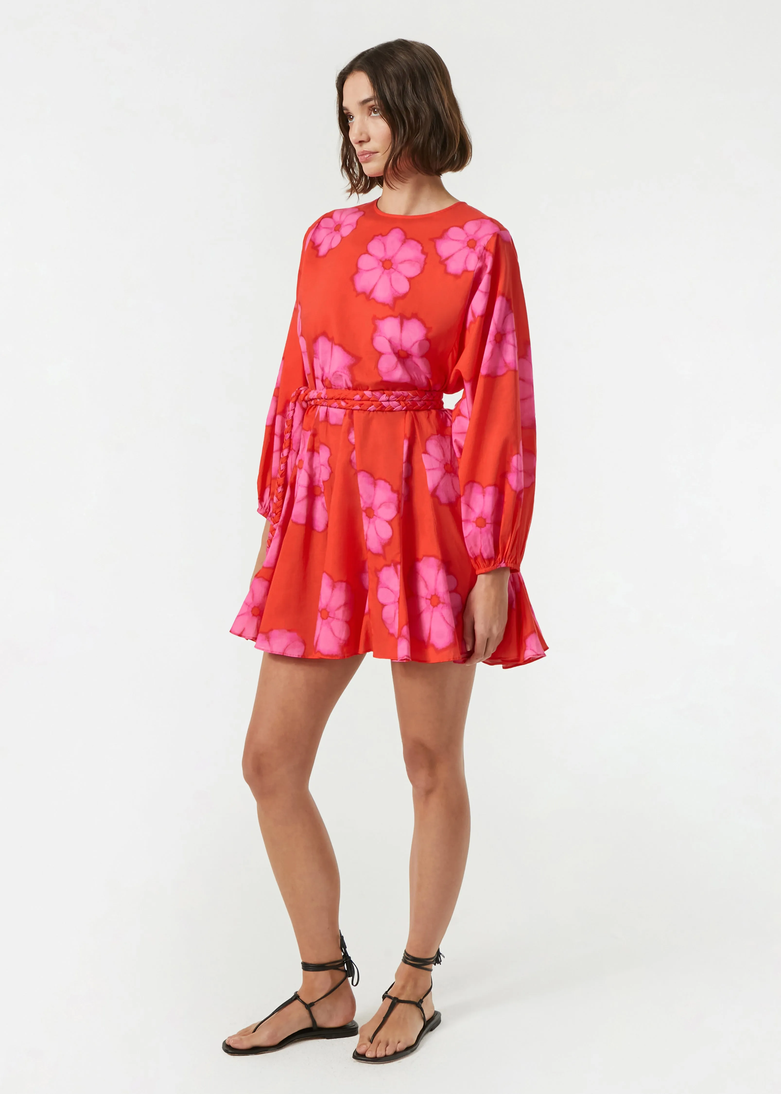 Ella Dress | Scarlet Bombay Bloom sold by Rhode product image thumbnail 3