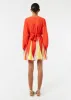 Ella Dress | Electric Red Colorblock sold by Rhode