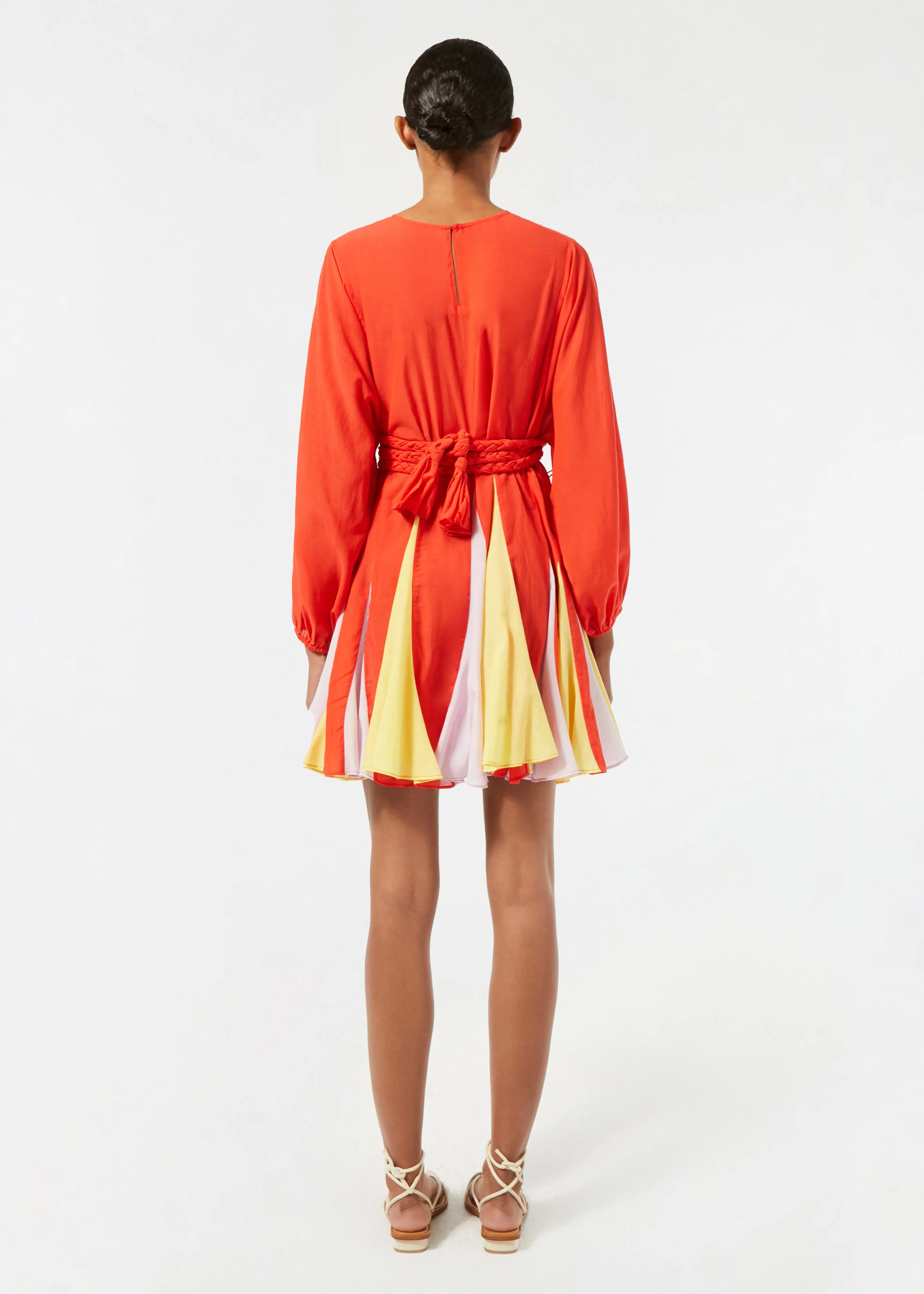 Ella Dress | Electric Red Colorblock sold by Rhode product image thumbnail 4