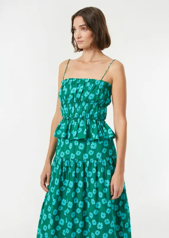 Julieta Top | Forest Bombay Bloom sold by Rhode