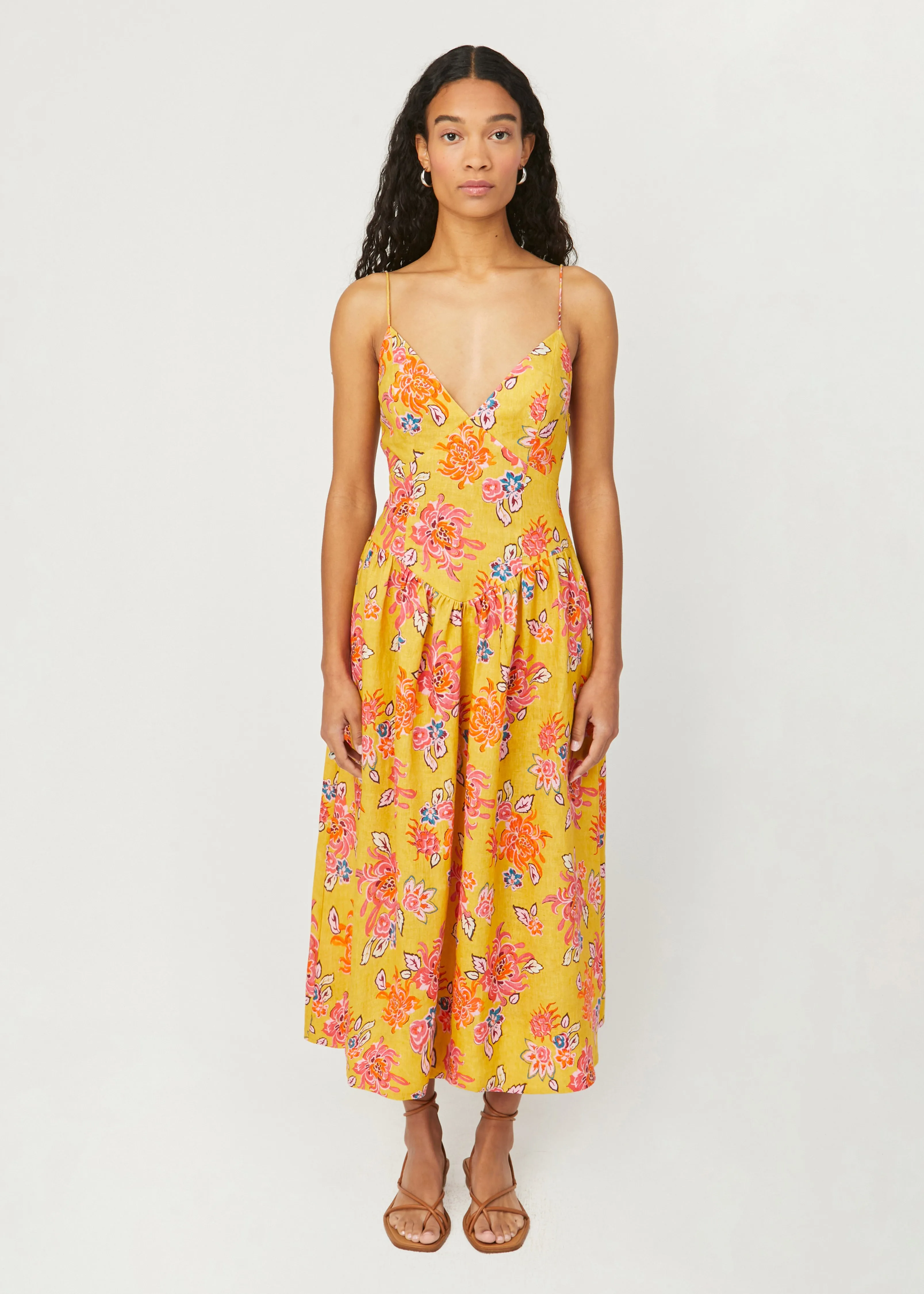 Sophie Dress | Gold Lanai sold by Rhode product image thumbnail 2