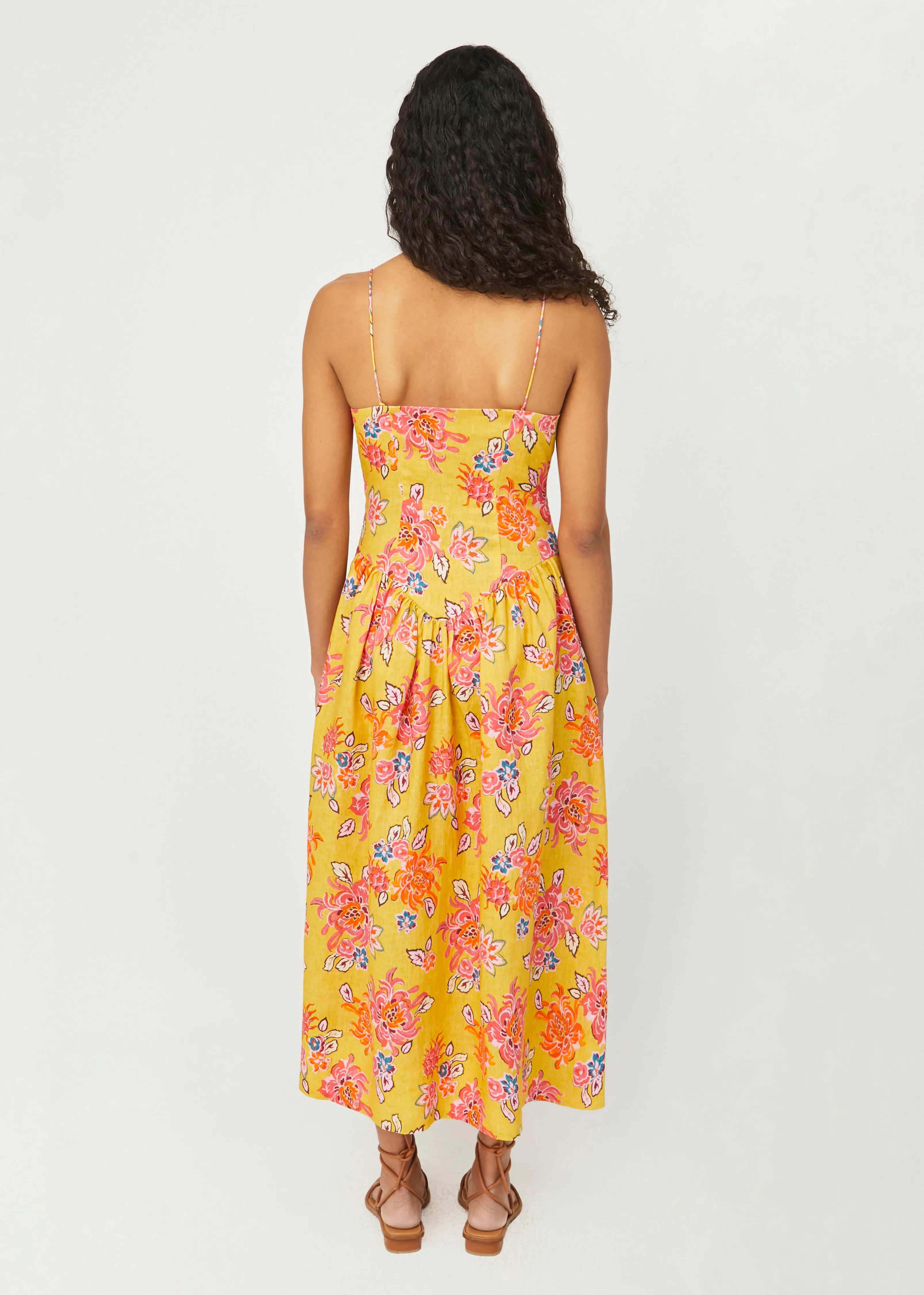 Sophie Dress | Gold Lanai sold by Rhode product image thumbnail 3