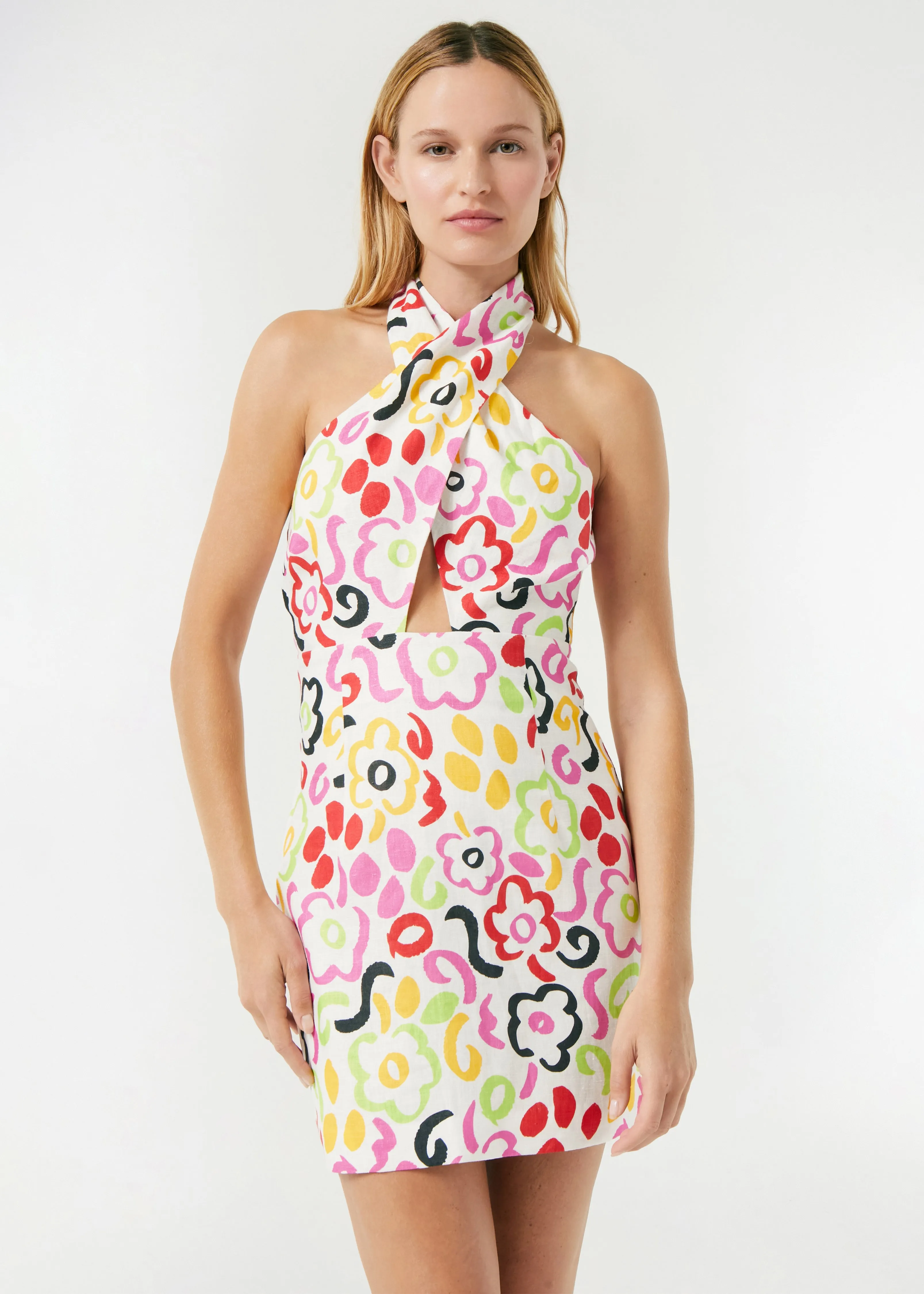 Linen Tali Dress | Painted Bloom sold by Rhode product image thumbnail 3