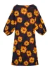 Delilah Dress | Black Bombay Bloom sold by Rhode