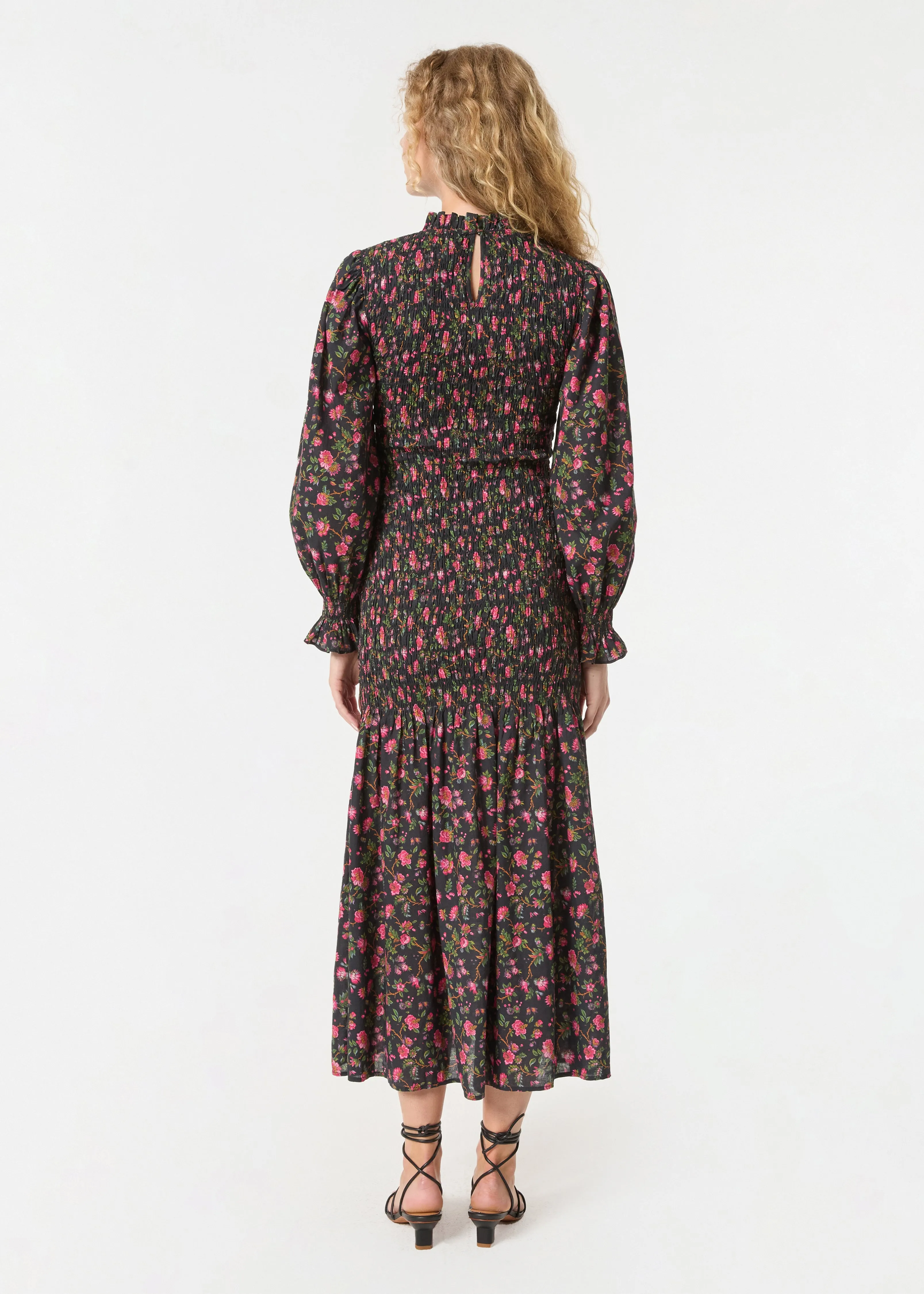 Eliza Dress | Ink Morlaix Fleur Mini sold by Rhode product image thumbnail 4