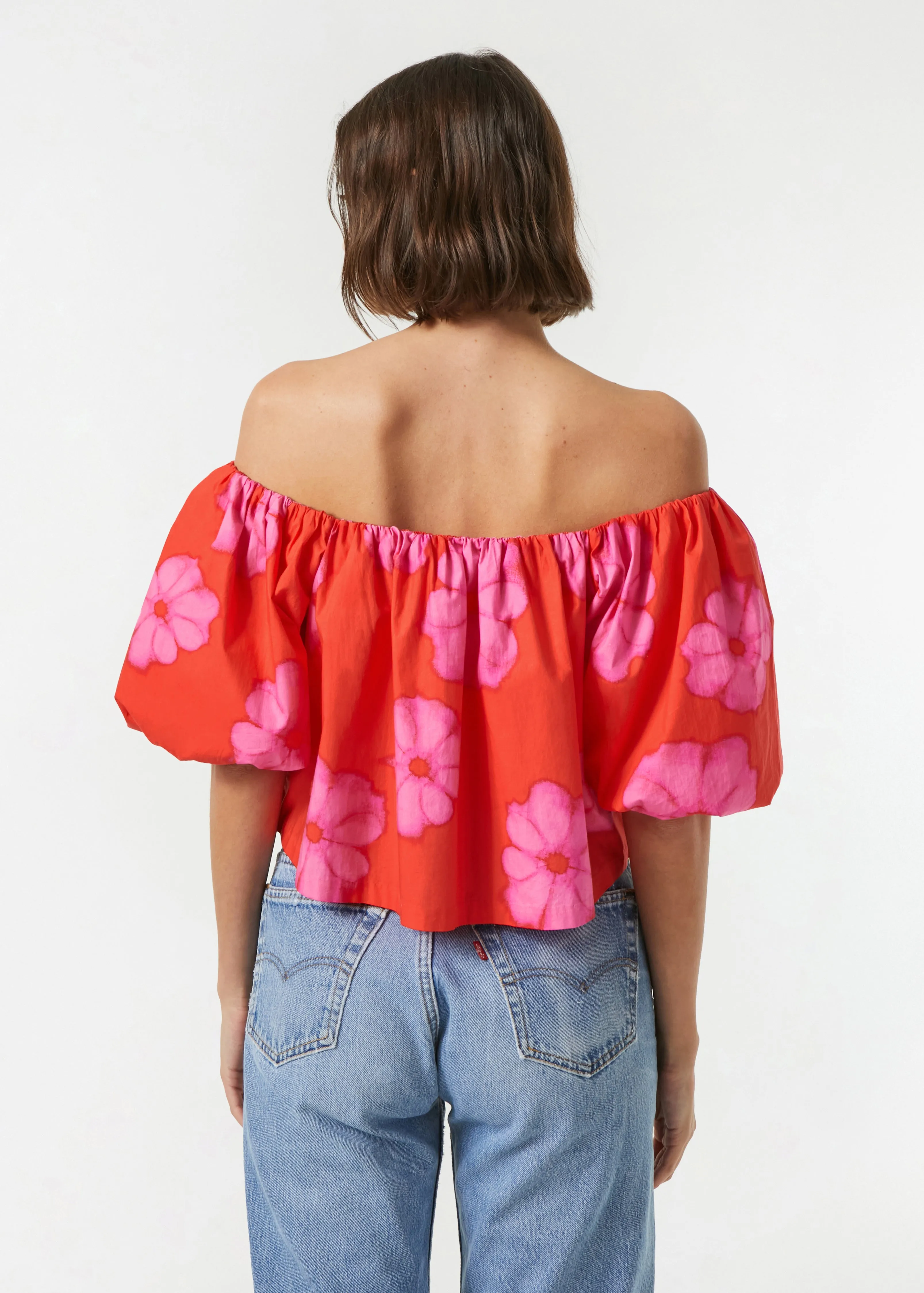 Sima Top | Scarlet Bombay Bloom Grande sold by Rhode product image thumbnail 4