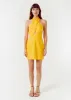 Linen Tali Dress | Tangerine sold by Rhode