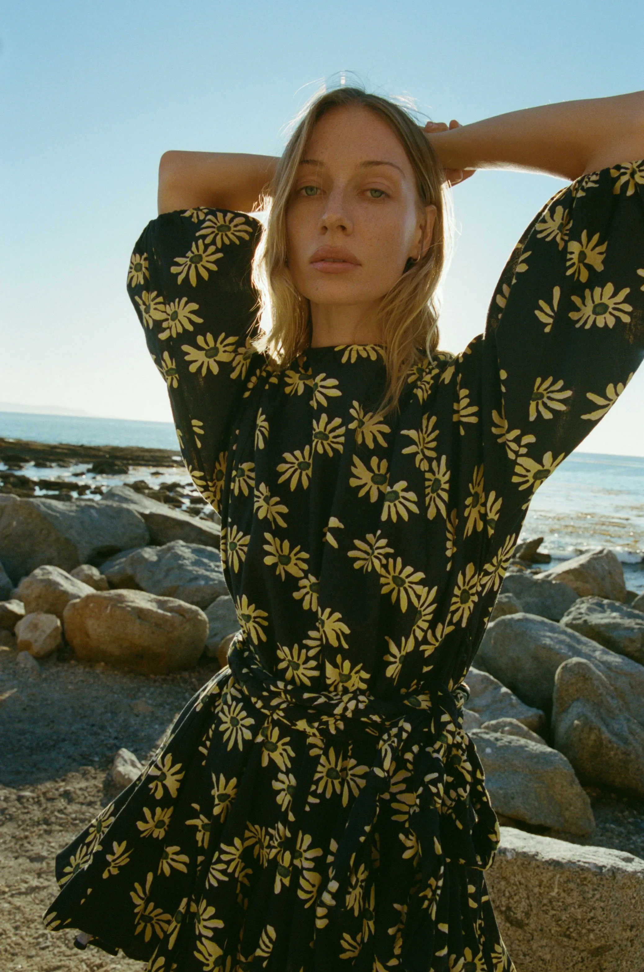 Ella Dress | Ink Daisy Trip Mini sold by Rhode product image thumbnail 2