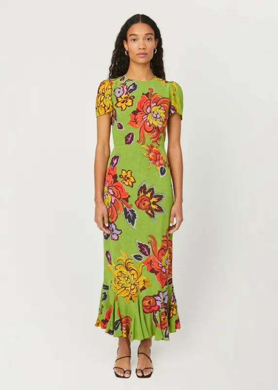 Lulani Dress | Green Lanai sold by Rhode