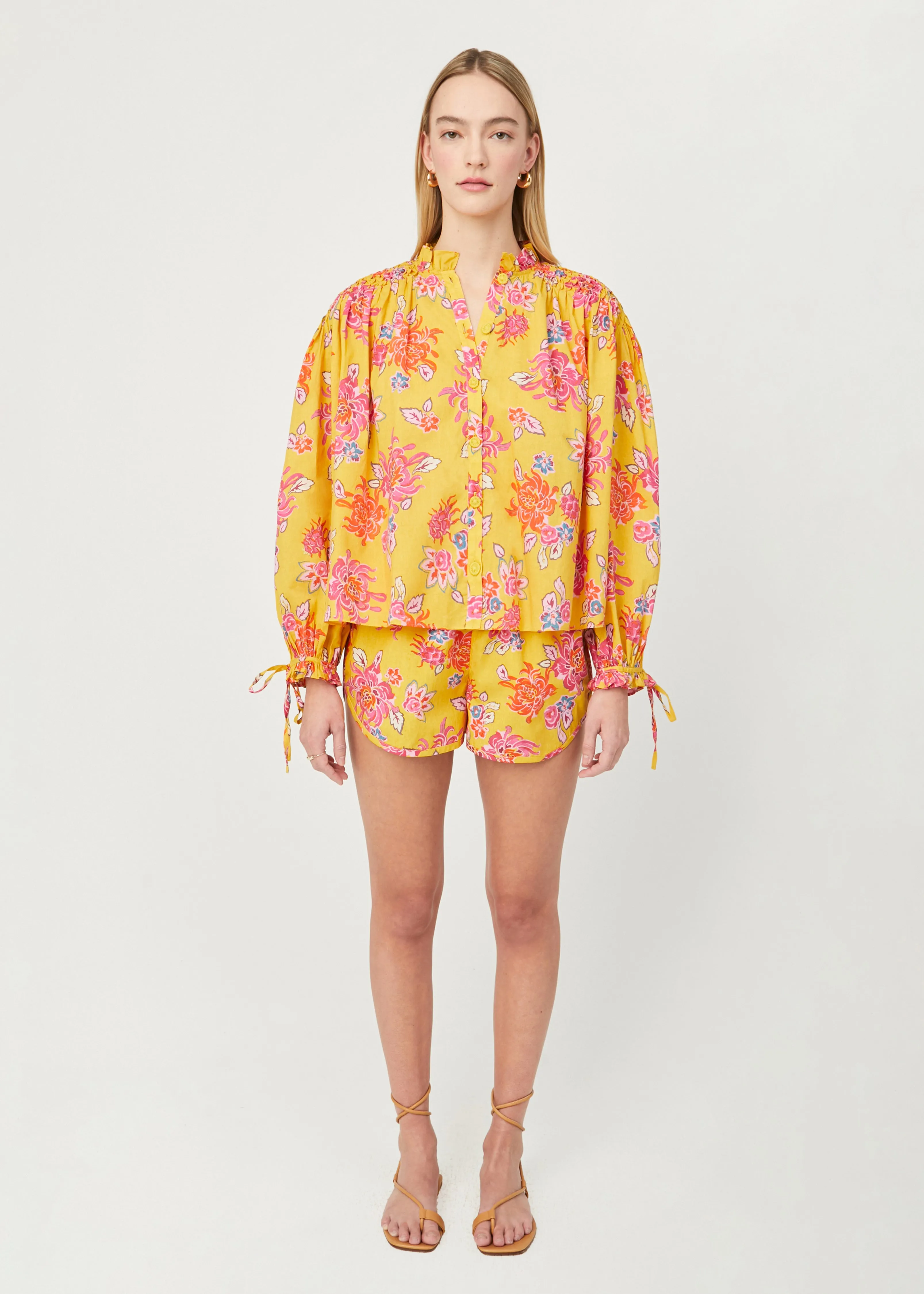 Louisa Top | Gold Lanai sold by Rhode product image thumbnail 2