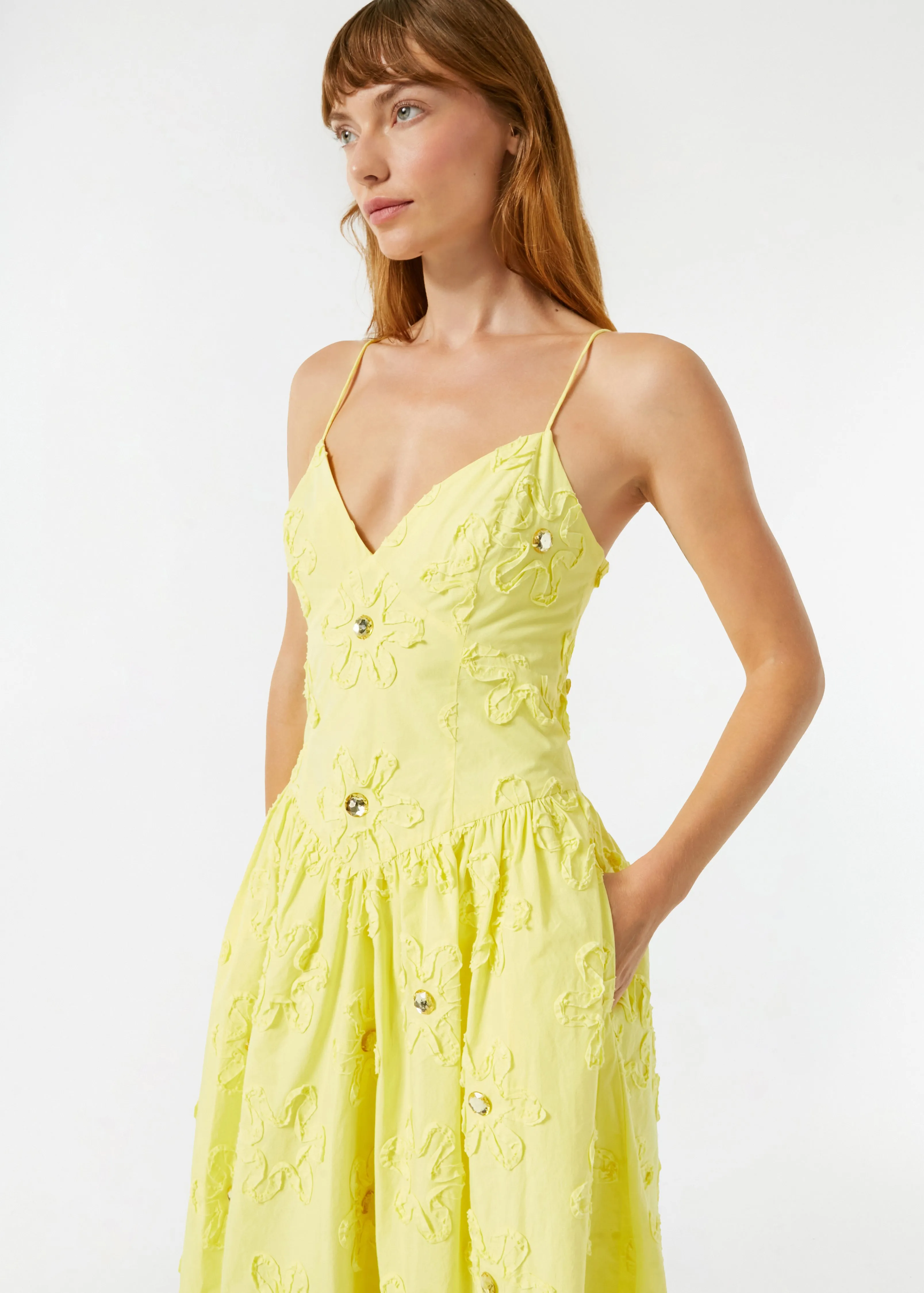 Sophie Dress | Sunbeam Daisy Applique SS sold by Rhode product image thumbnail 4