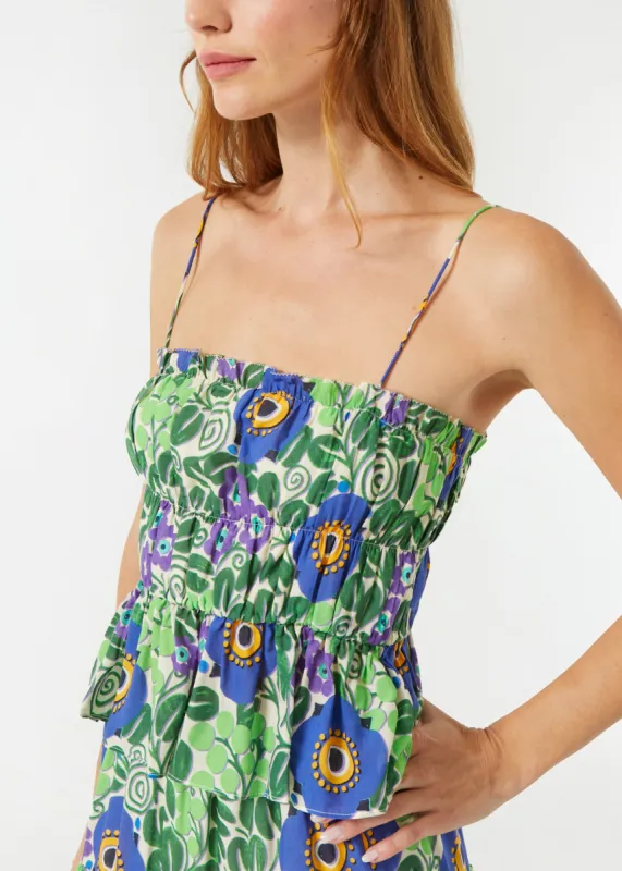 Julieta Top | Wisteria Aura Blossom SS sold by Rhode