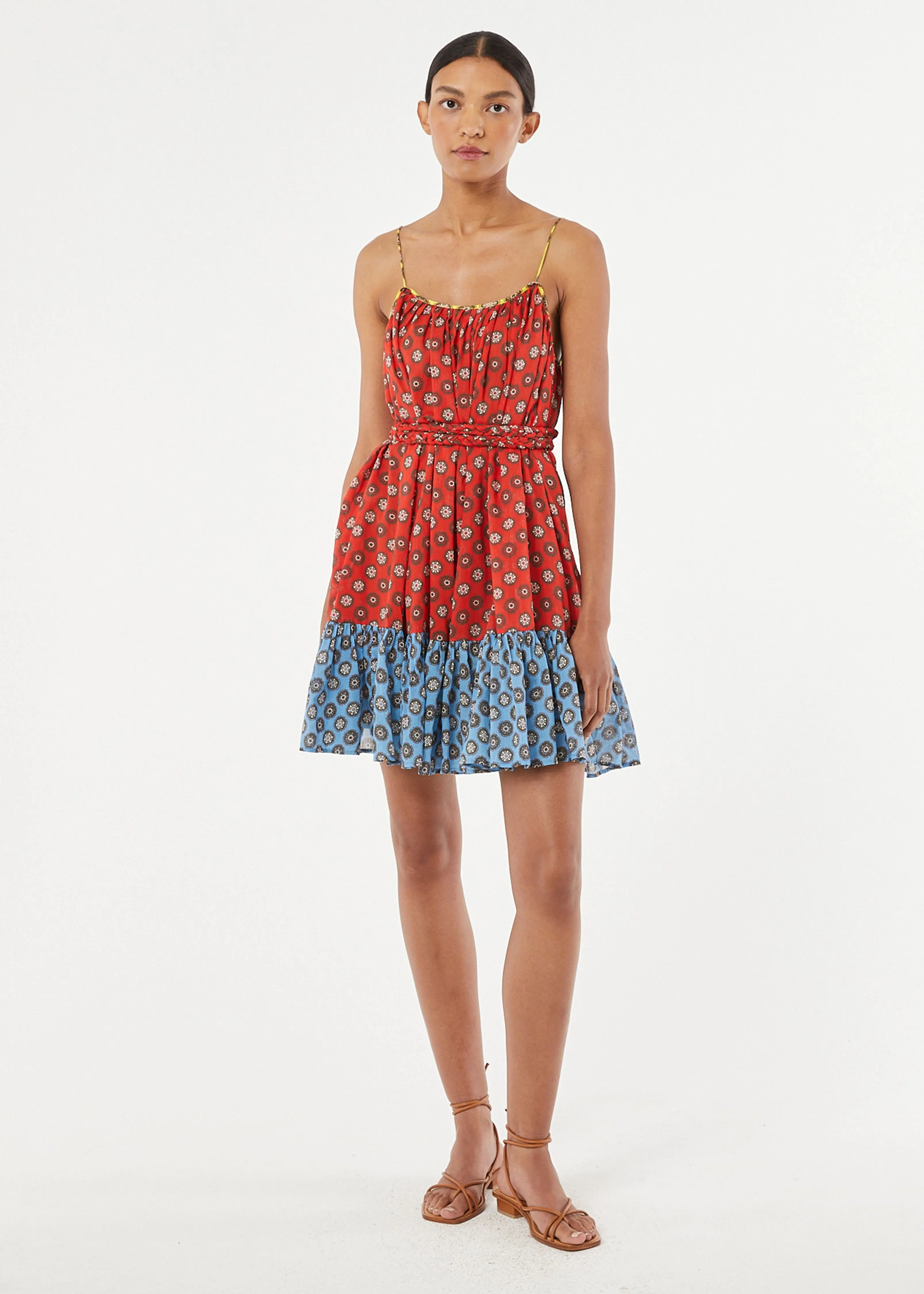 Nala Dress | Multi Gem Bloom Mini sold by Rhode