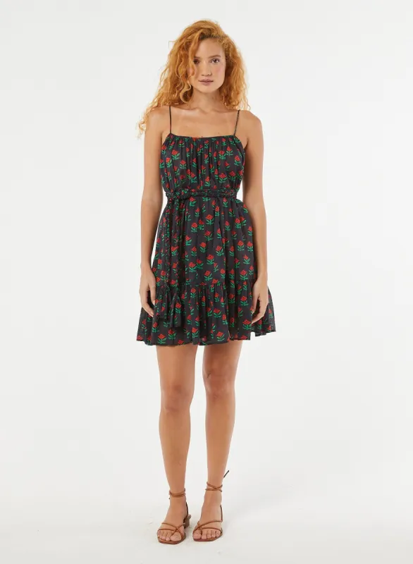 Nala Dress | Ink Rose Block sold by Rhode
