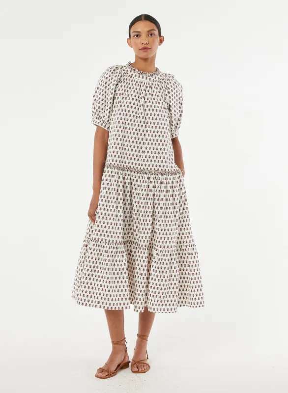 Aderyn Dress | Cream Pali Hill sold by Rhode