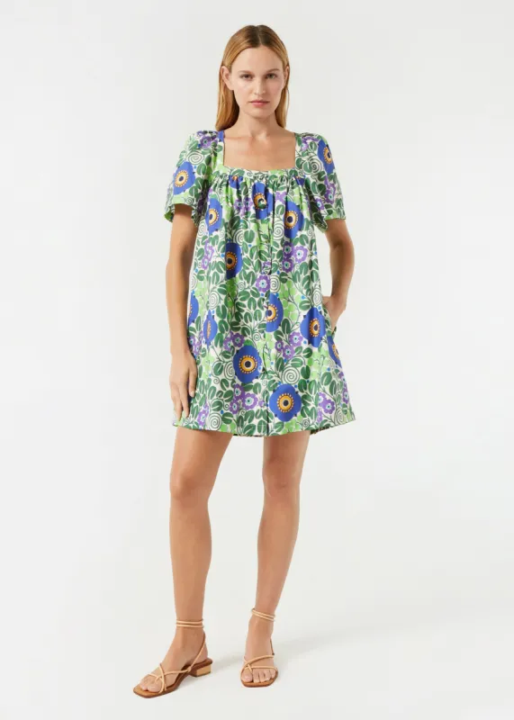Sarina Dress | Wisteria Aura Blossom sold by Rhode