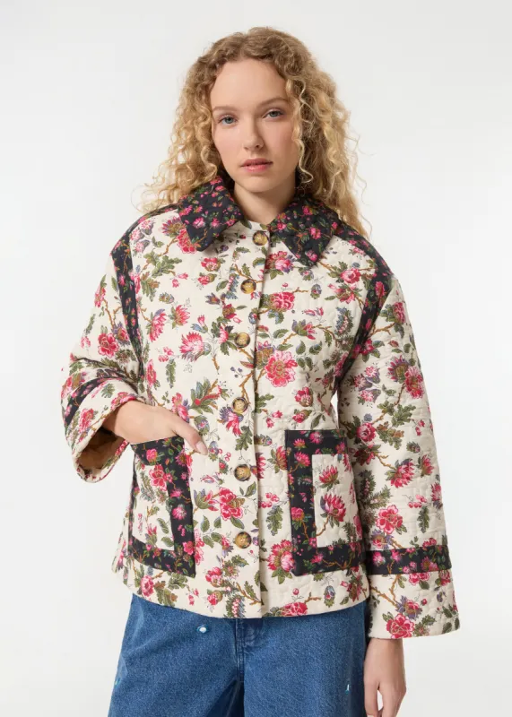 Emil Jacket | Macadamia Morlaix Fleur sold by Rhode