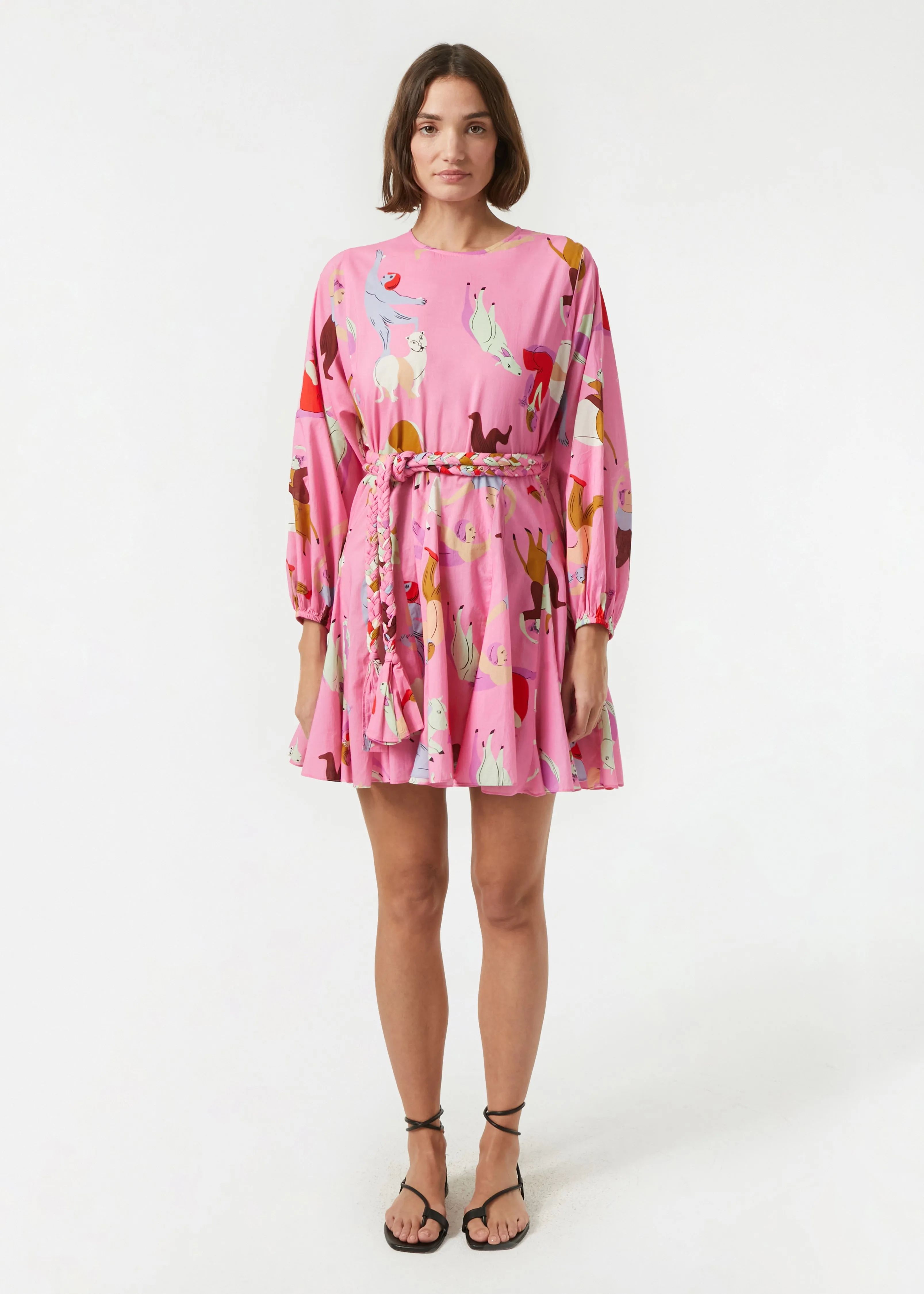 Ella Dress | Pink Enchanted Revelry sold by Rhode product image thumbnail 4
