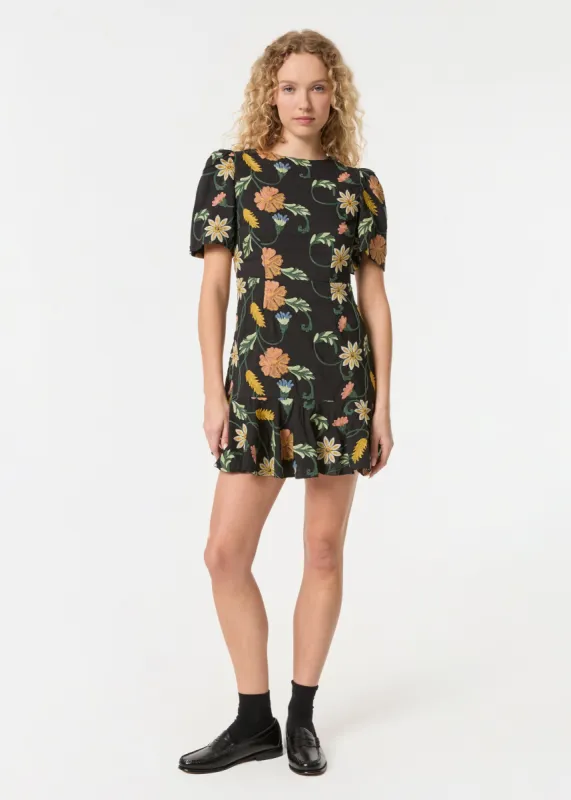 Daron Dress | Provence Embroidery sold by Rhode