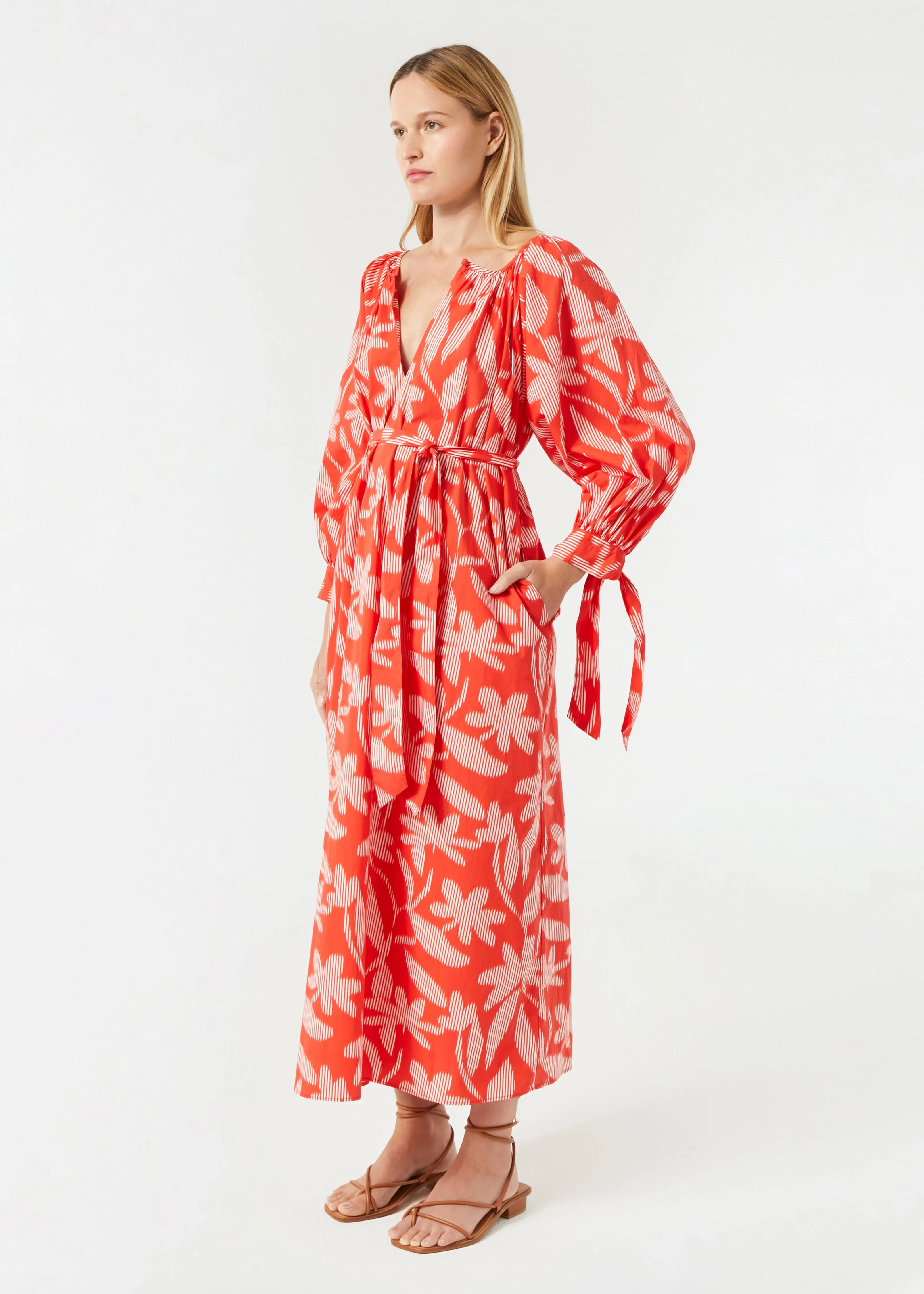 Annie Dress | Optical Floral sold by Rhode product image thumbnail 2