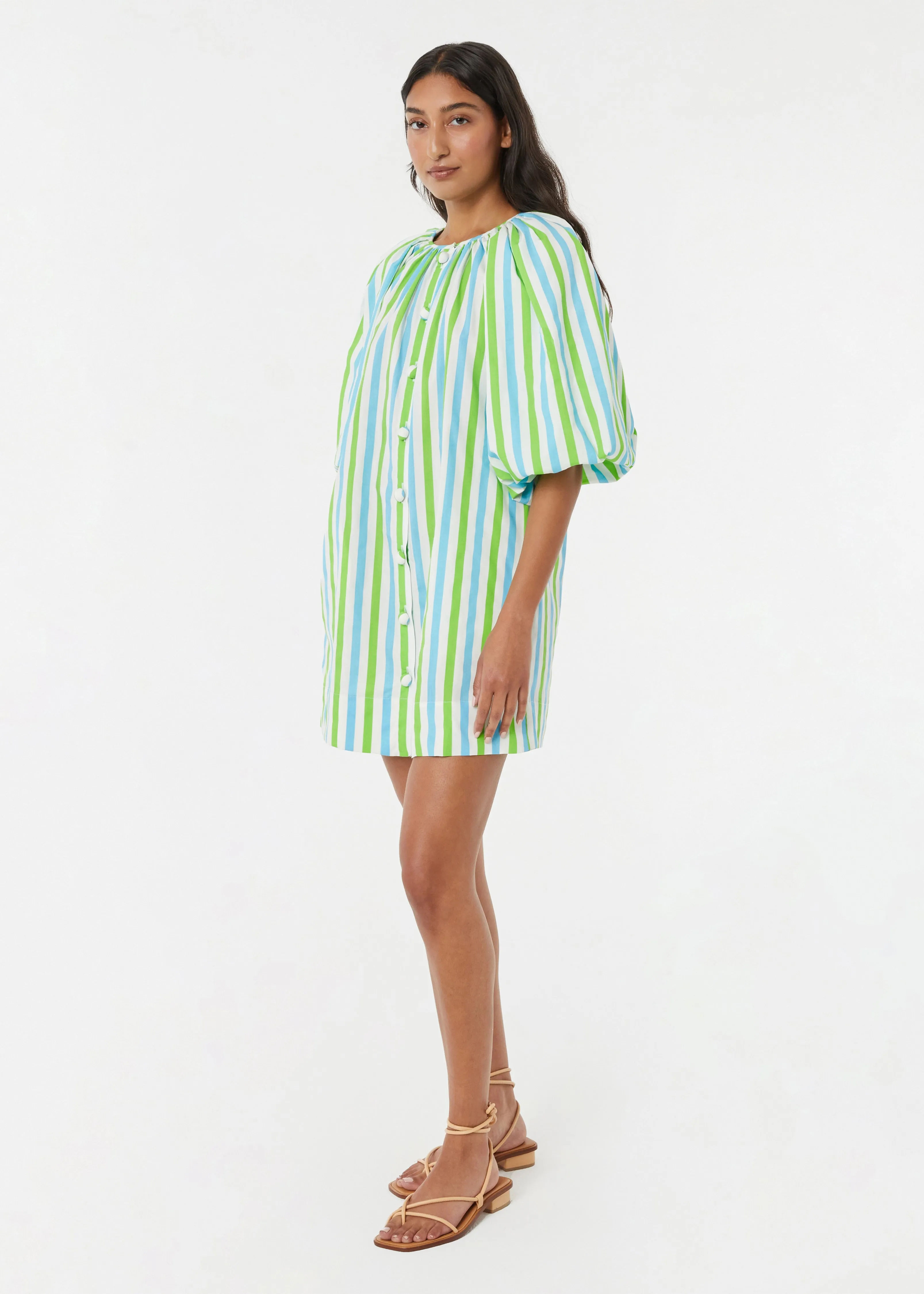 Paloma Dress | Eden Stripe sold by Rhode product image thumbnail 2