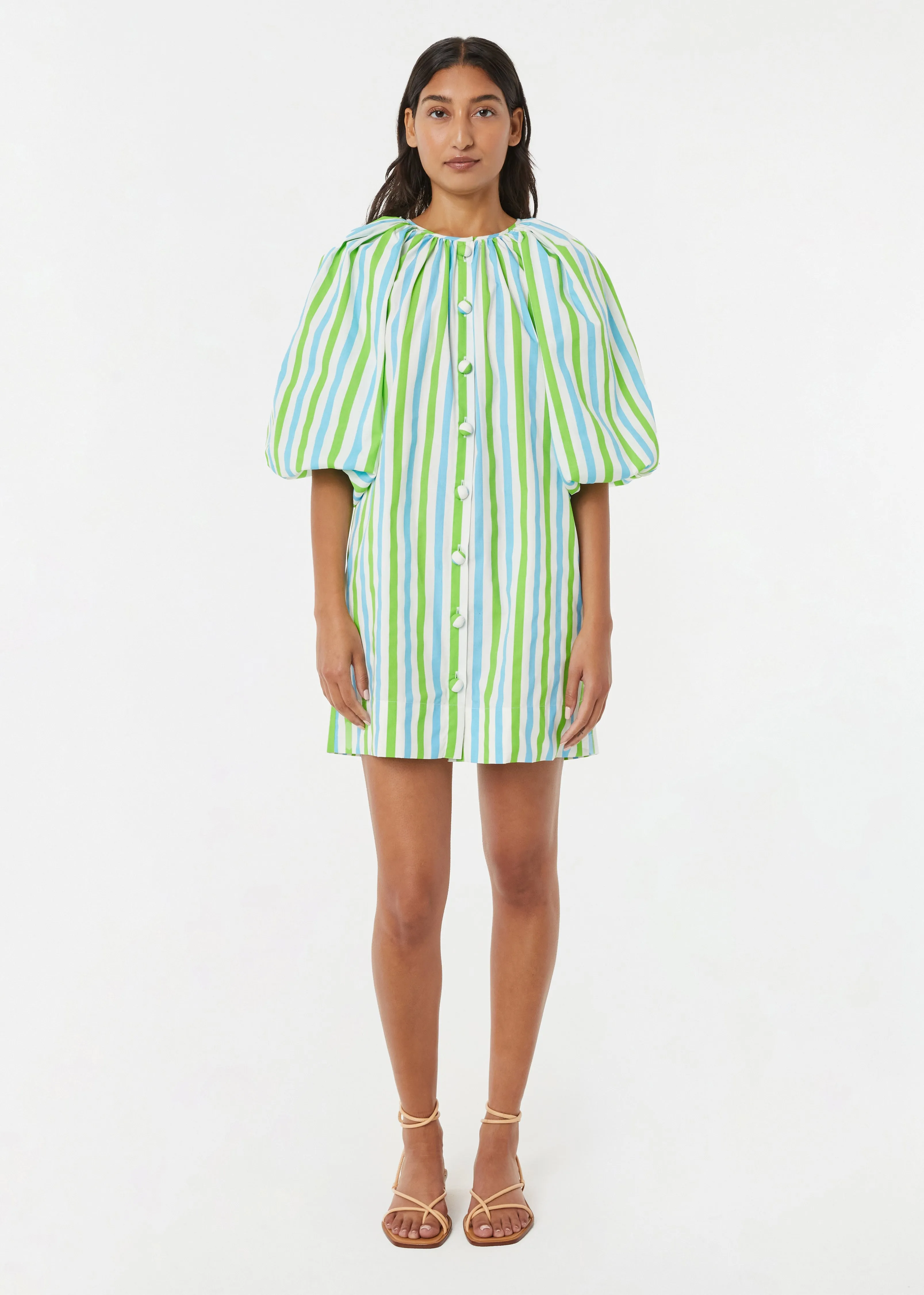 Paloma Dress | Eden Stripe sold by Rhode
